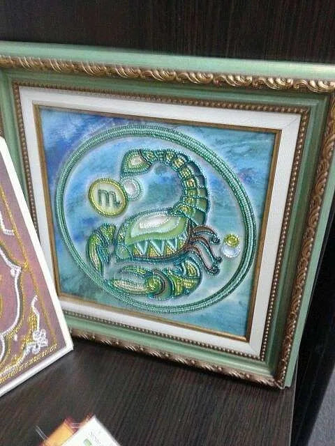 Bead Embroidery Kit Main Bead Embroidery Kit Cancer