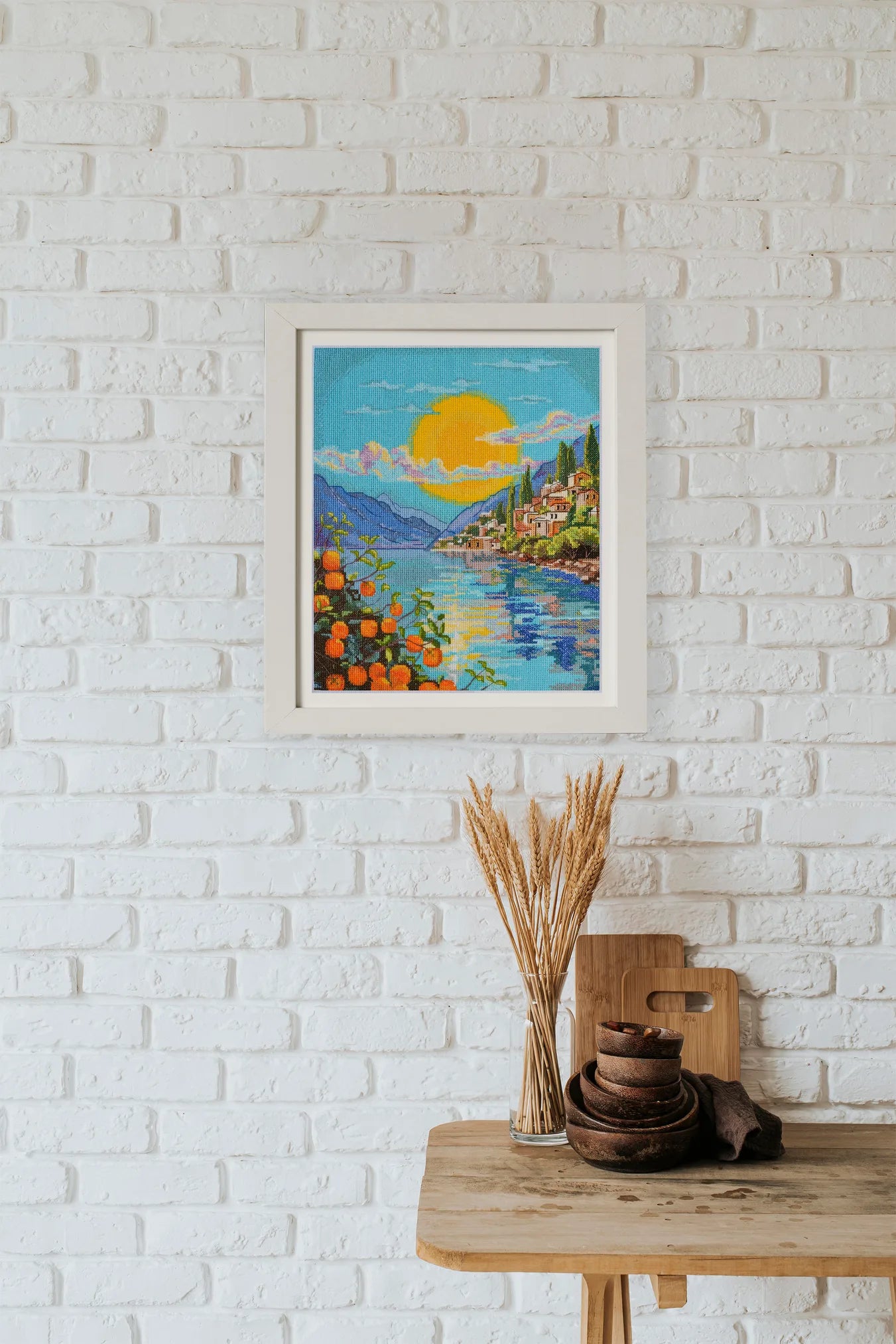 Cross Stitch Kit Cross-stitch kits The sun of Sicily