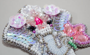 Brooch Embroidery Kit Decoration Symbol of luck (Decoration)