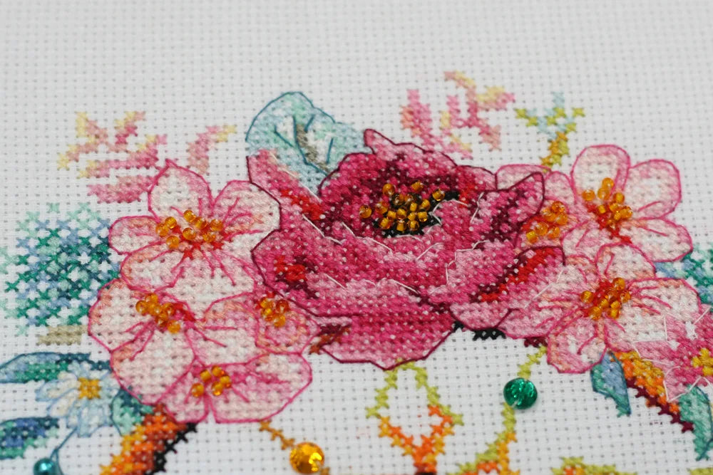 Cross Stitch Kit Cross-stitch kits Catch the spring!