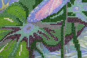 Bead Embroidery Kit Main Bead Embroidery Kit Among Water-lilies