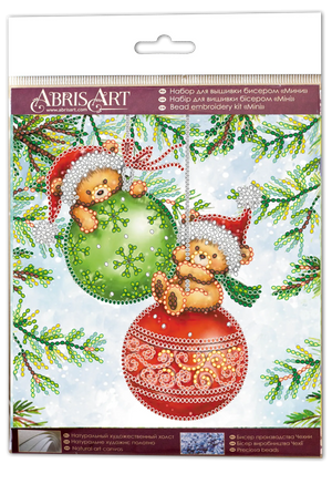 Bead Embroidery Kit Mini Bead embroidery kit Cute fun