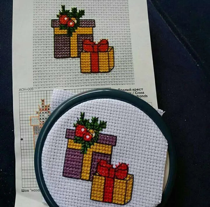 Postcards Cross Stitch Kit Postcard Cross-stitch kits Christmas gifts