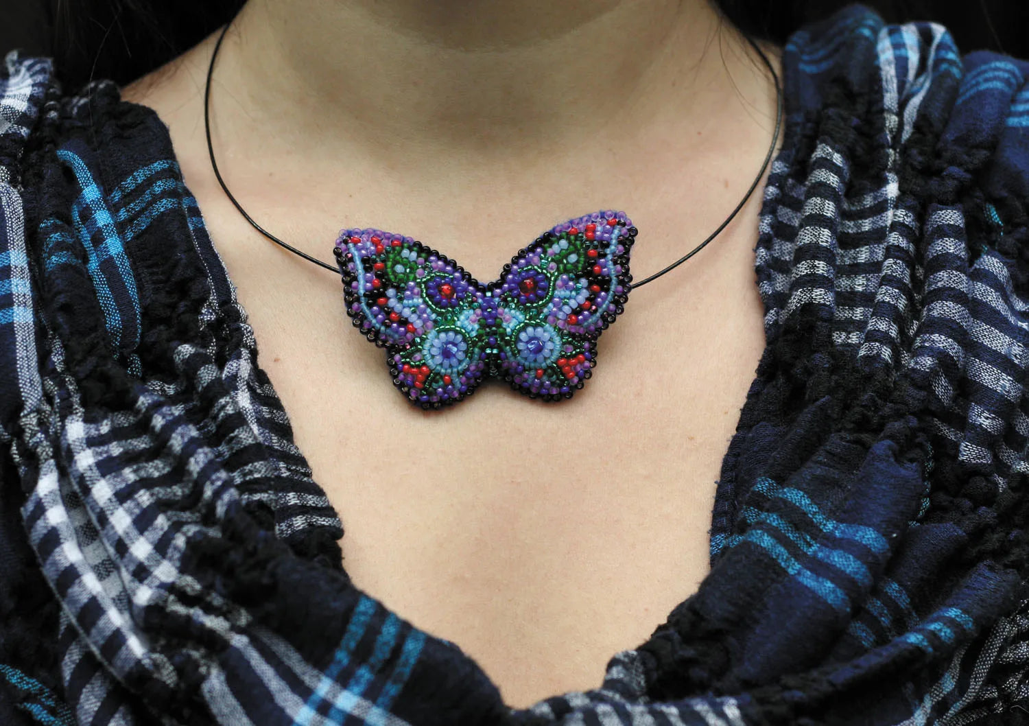 Brooch Embroidery Kit Decoration Butterfly