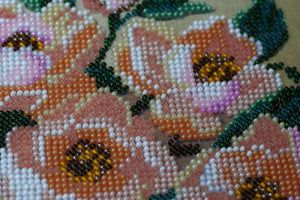 Bead Embroidery Kit Main Bead Embroidery Kit Ballad about flowers