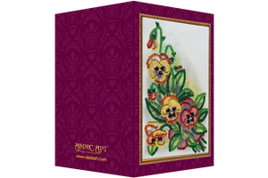 Postcards Bead Embroidery Kit Postcard Bead embroidery kit Happy Anniversary – 2