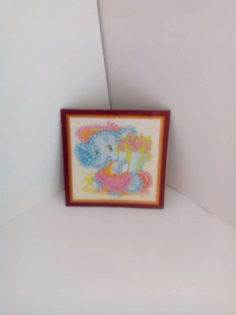 Magnets Bead Embroidery Kit Mini Magnets Bead embroidery kit Baby elephant