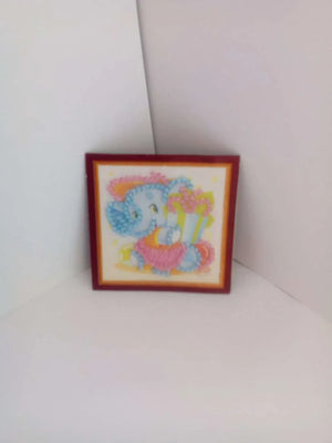 Magnets Bead Embroidery Kit Mini Magnets Bead embroidery kit Baby elephant