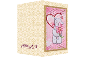Postcards Bead Embroidery Kit With love – 3