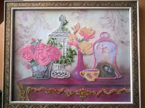 Bead Embroidery Kit Main Bead Embroidery Kit Provence – 1
