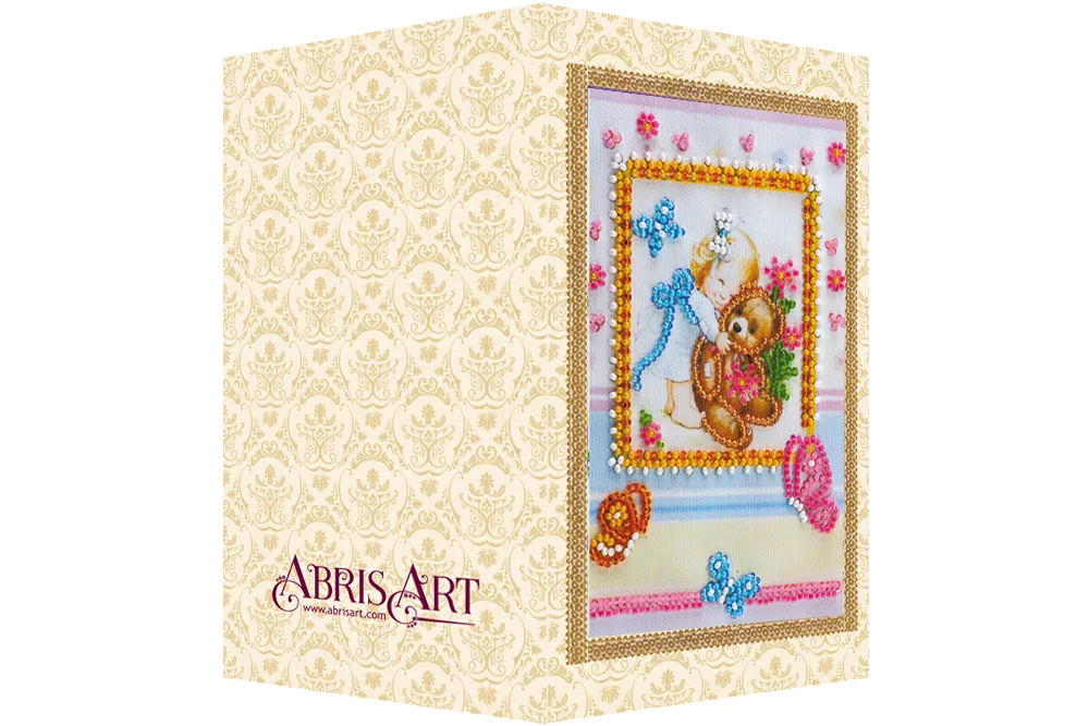 Postcards Bead Embroidery Kit Postcard Bead embroidery kit Beloved daughter