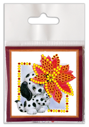 Magnets Bead Embroidery Kit Mini Magnets Bead embroidery kit The Scarlet Flower