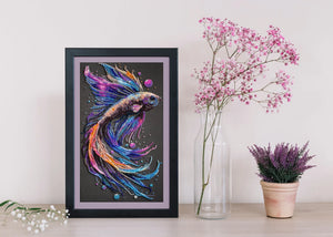 Bead Embroidery Kit Main Bead Embroidery Kit Waves of Color