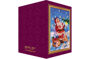 Postcards Bead Embroidery Kit Postcard Bead embroidery kit Happy New Year – 4