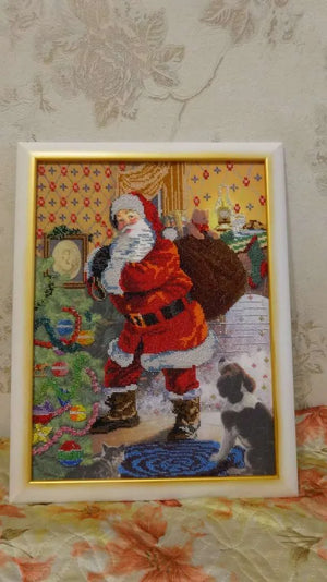 Bead Embroidery Kit Main Bead Embroidery Kit Christmas Eve