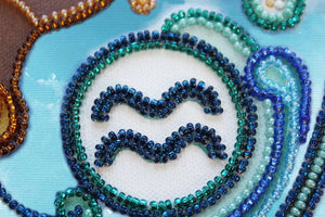 Bead Embroidery Kit Main Bead Embroidery Kit Aquarius