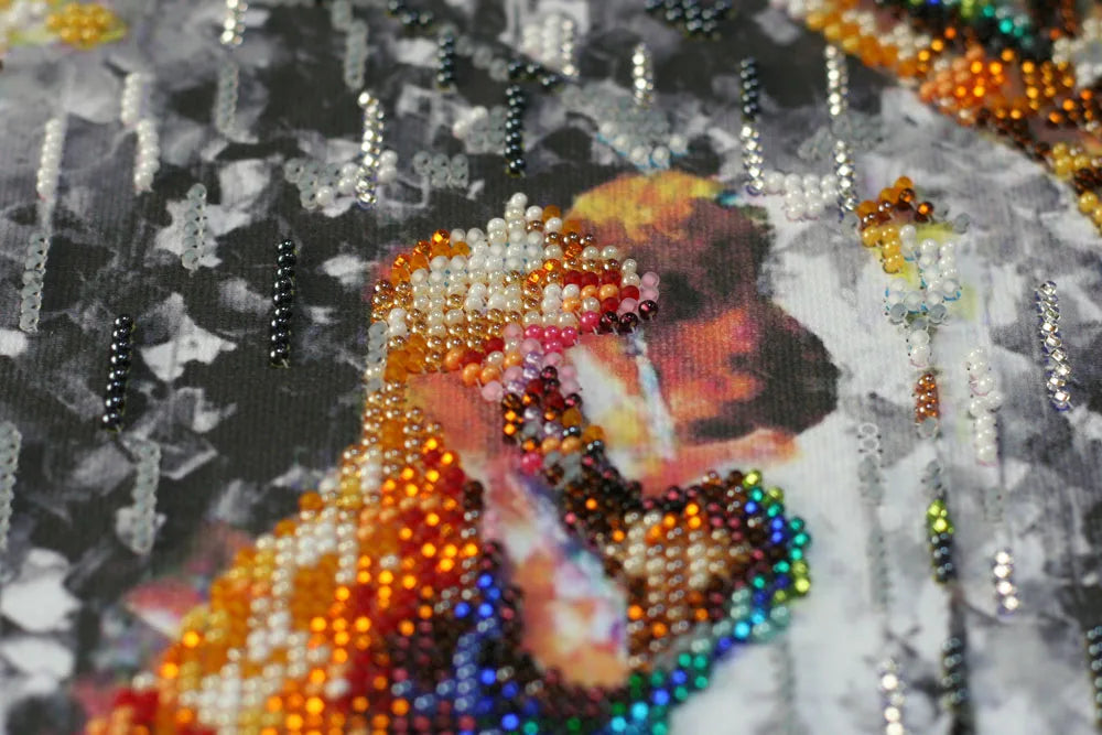 Bead Embroidery Kit Main Bead Embroidery Kit Welcome moment