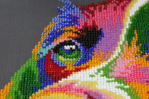 Bead Embroidery Kit Main Bead Embroidery Kit Faithful friend