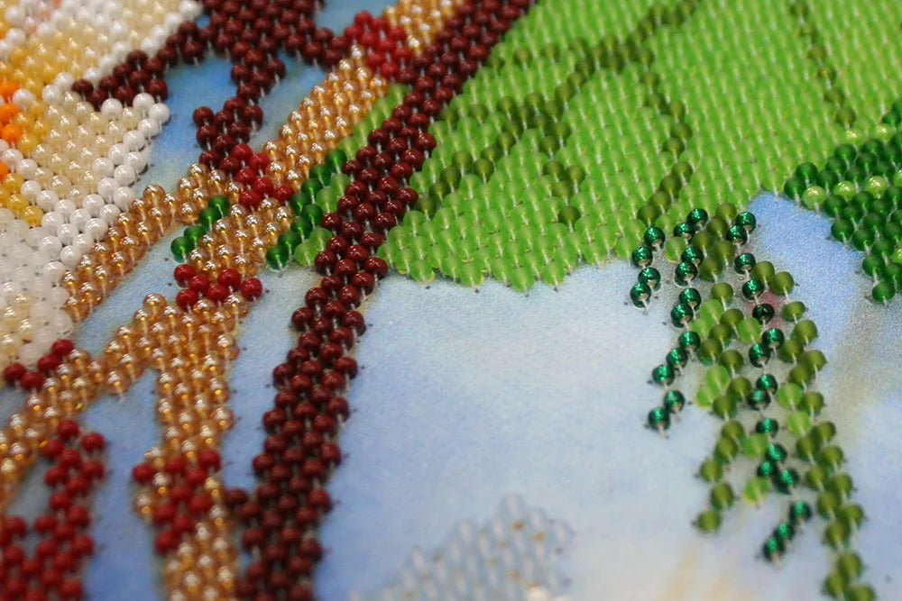 Bead Embroidery Kit Main Bead Embroidery Kit Hawaiian breeze