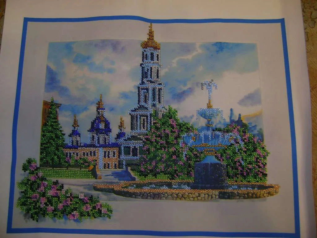 Bead Embroidery Kit St. Basil's Cathedral