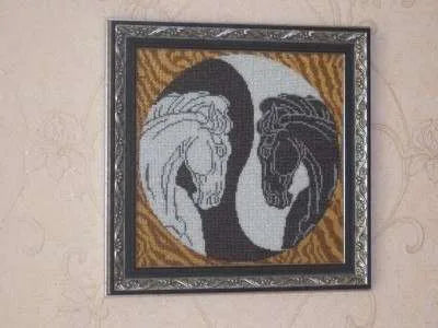 Bead Embroidery Kit Main Bead Embroidery Kit Yin and Yang