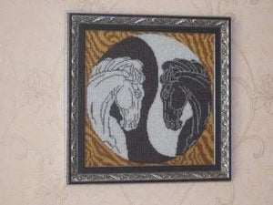 Bead Embroidery Kit Main Bead Embroidery Kit Yin and Yang