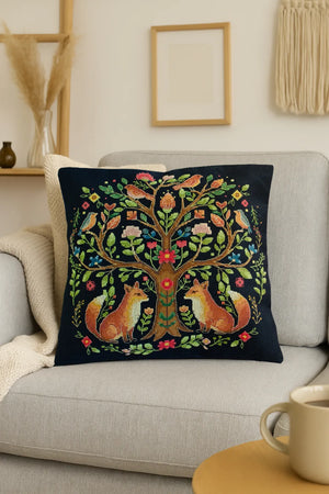 Cross Stitch Kit For Cushion Cross-stitch kits The Tree of Forest Tales (Ethnic themes)