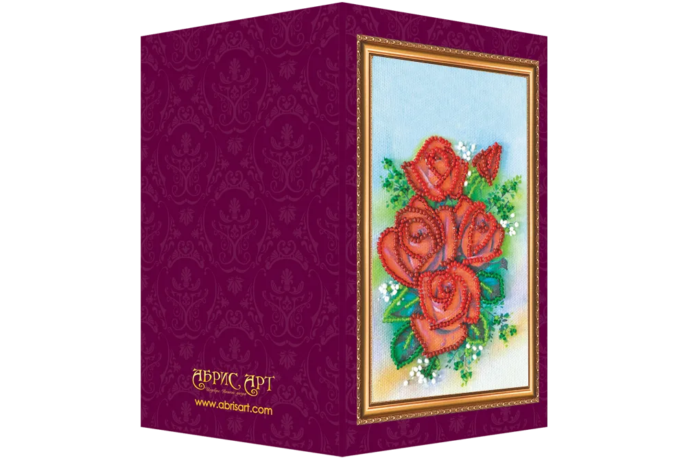 Postcards Bead Embroidery Kit Postcard Bead embroidery kit Congratulations – 12