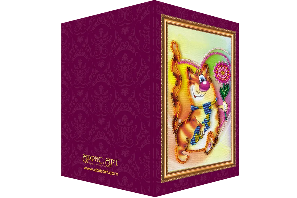 Postcards Bead Embroidery Kit Postcard Bead embroidery kit Congratulations – 4