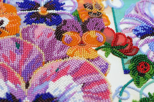 Bead Embroidery Kit Main Bead Embroidery Kit Heart's-ease