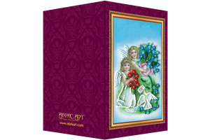 Postcards Bead Embroidery Kit Postcard Bead embroidery kit Happy Angel Day – 2