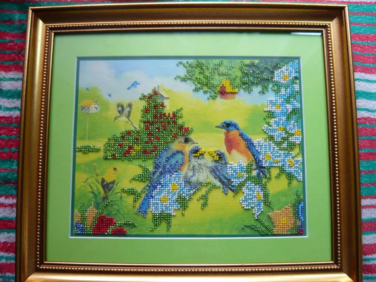 Bead Embroidery Kit Main Bead Embroidery Kit Spring