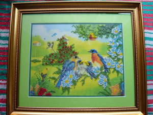 Bead Embroidery Kit Main Bead Embroidery Kit Spring