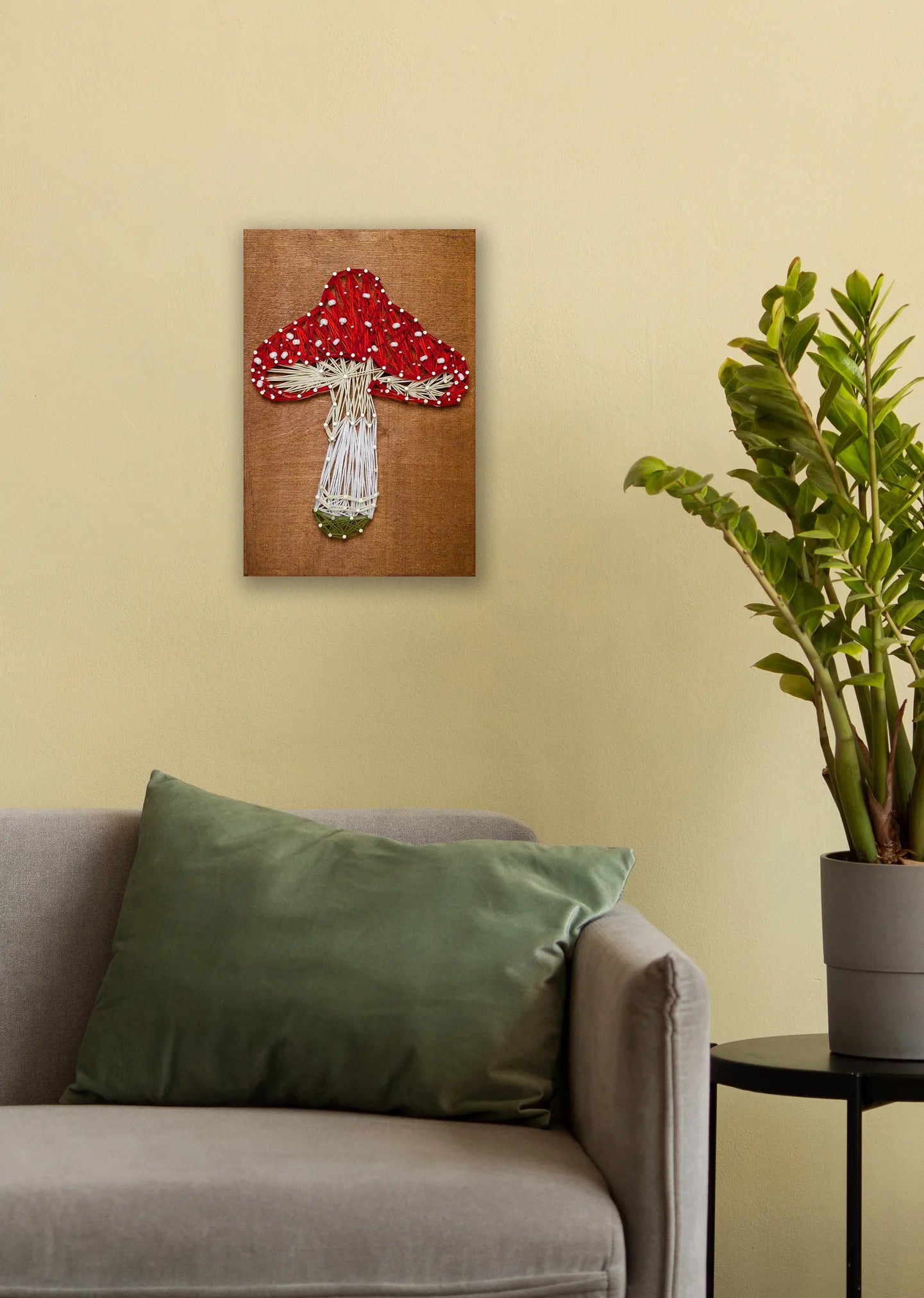 String Art Kit Creative Kit/String Art Amanita