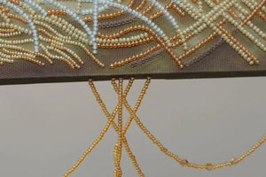 Bead Embroidery Kit Main Bead Embroidery Kit Latte