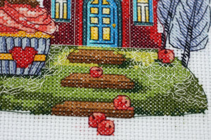 Cross Stitch Kit Cross-stitch kits Coffee house