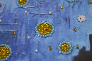 Bead Embroidery Kit Main Bead Embroidery Kit Evening cafe