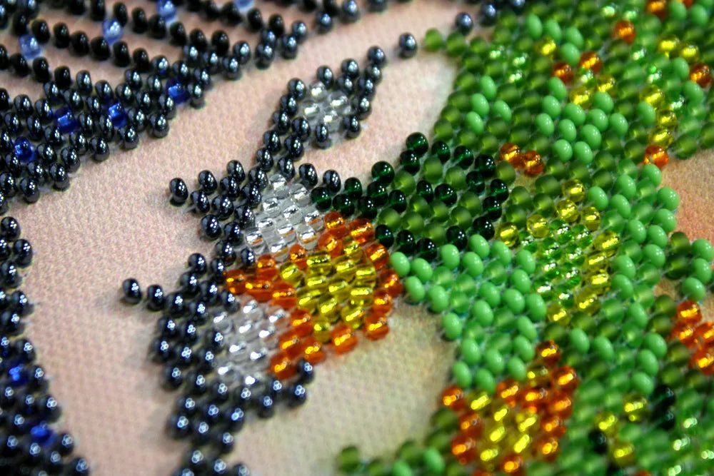 Bead Embroidery Kit Bluebird