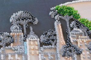 Bead Embroidery Kit Mid-sized bead embroidery kit La Boca