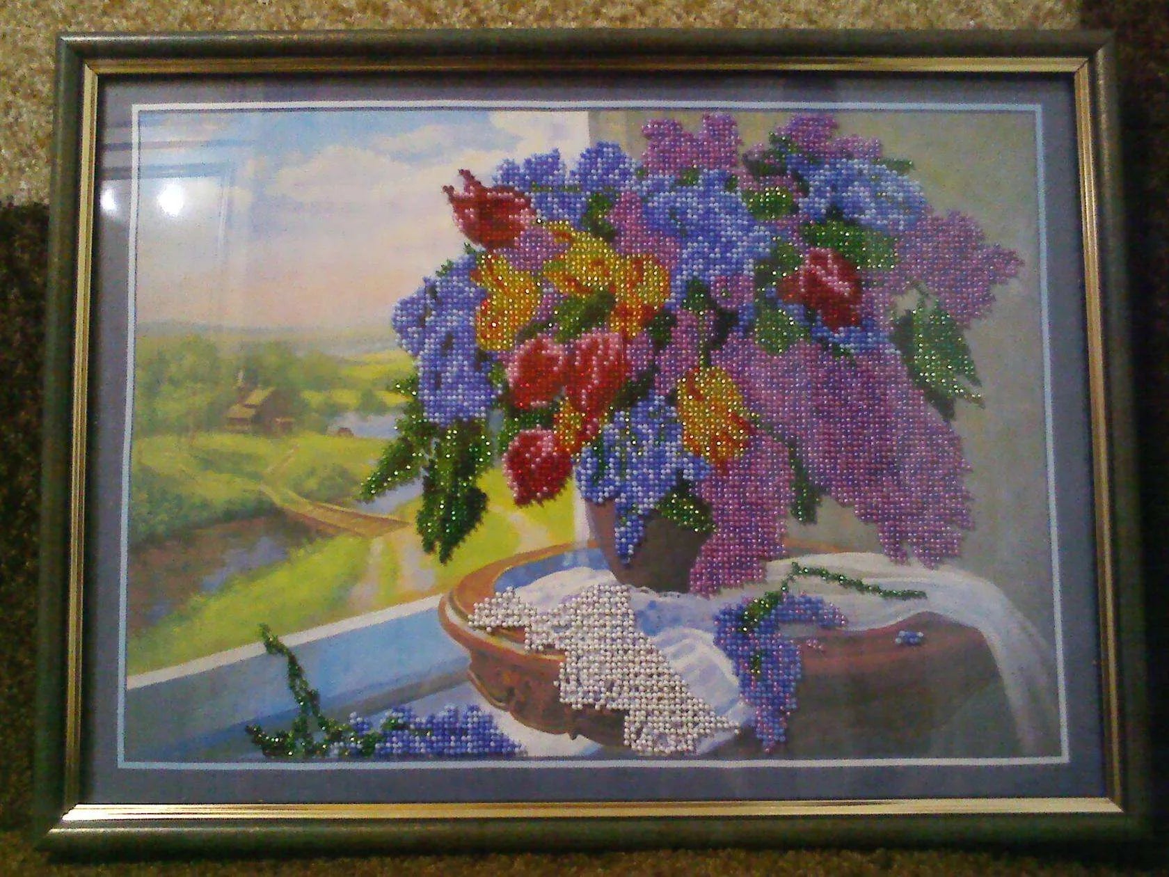 Bead Embroidery Kit Main Bead Embroidery Kit Nostalgia