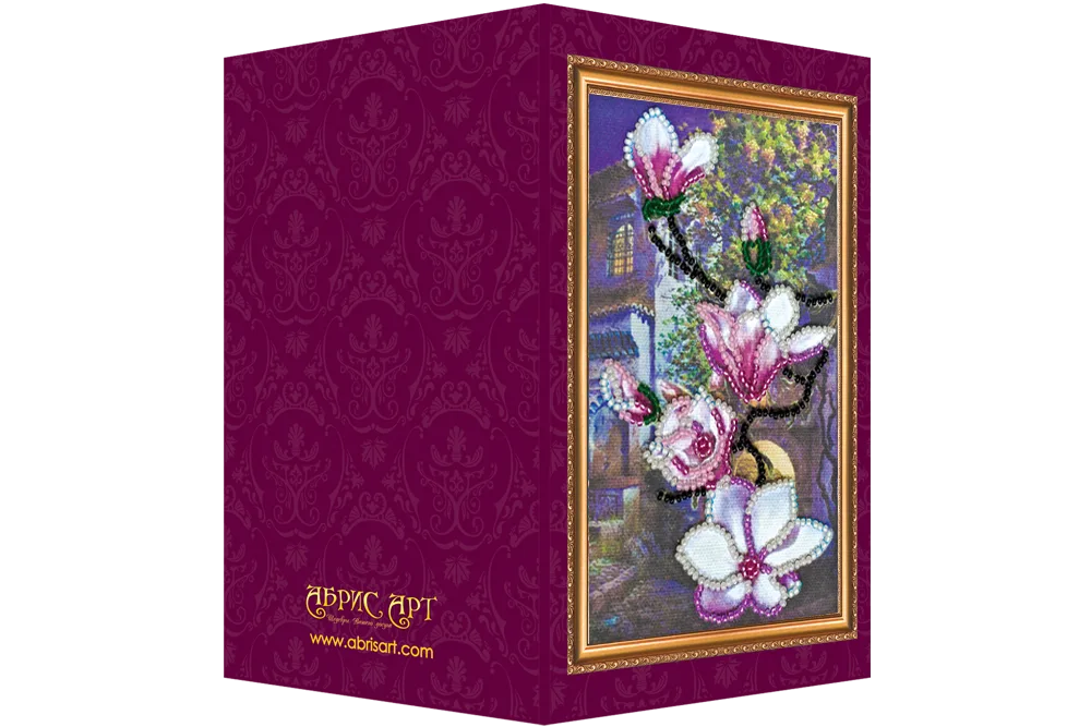 Postcards Bead Embroidery Kit Postcard Bead embroidery kit South night – 3