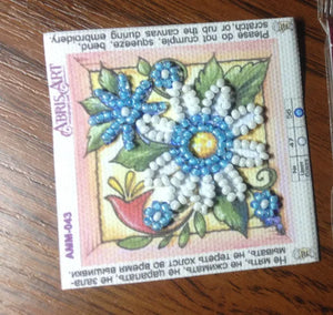 Magnets Bead Embroidery Kit Mini Magnets Bead embroidery kit Guessing on a camomile