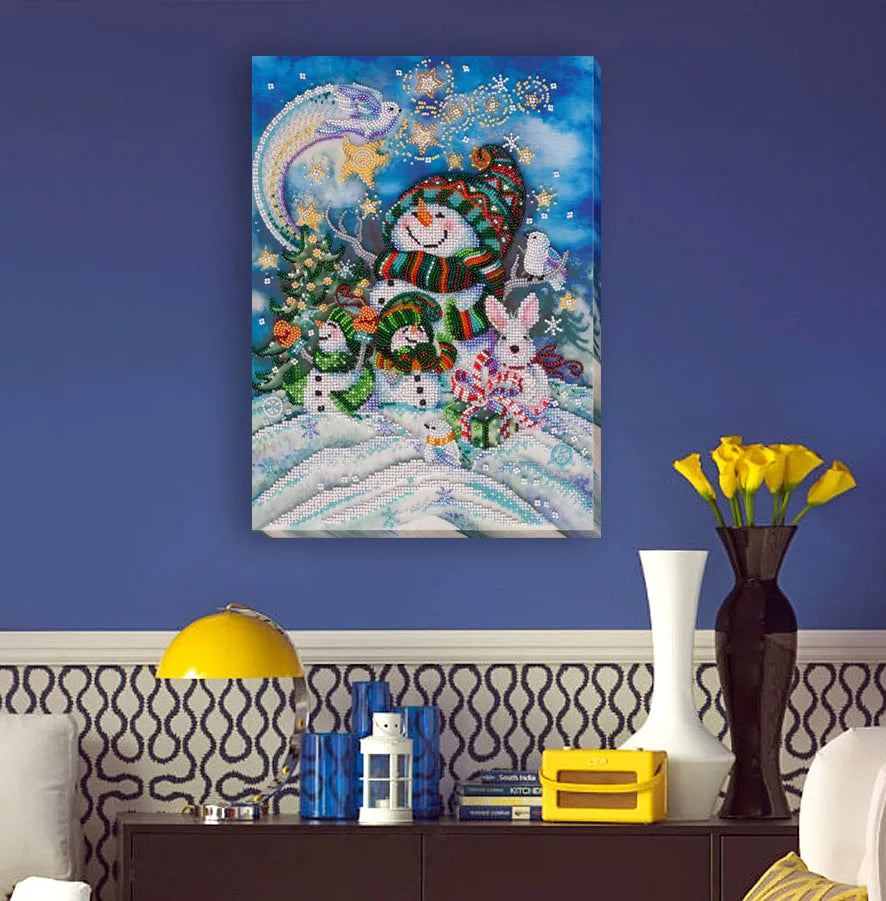 Bead Embroidery Kit Main Bead Embroidery Kit New year‘s night