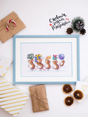 Cross Stitch Kit Cross-stitch kits We are in a hurry to greet