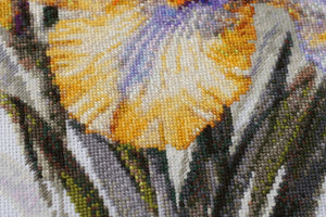Cross Stitch Kit Cross-stitch kits Irises