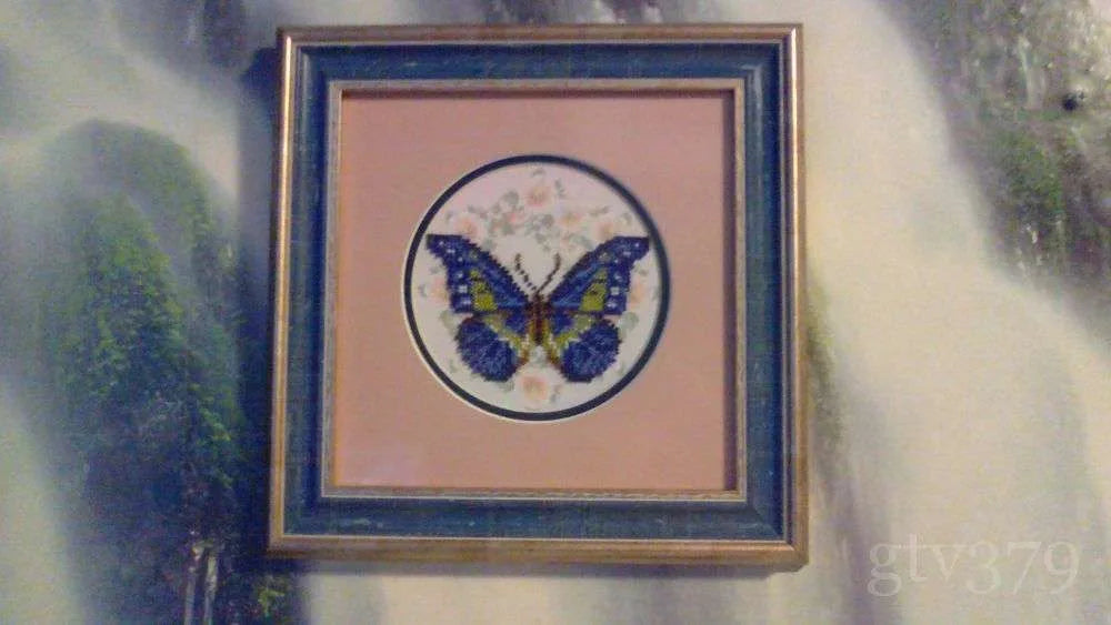 Bead Embroidery Kit Mini Bead embroidery kit Butterfly