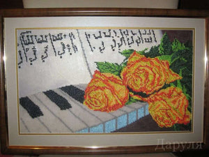 Bead Embroidery Kit Main Bead Embroidery Kit Dolche (Musical display)