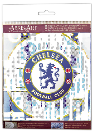 Bead Embroidery Kit Mini Bead embroidery kit FC Chelsea