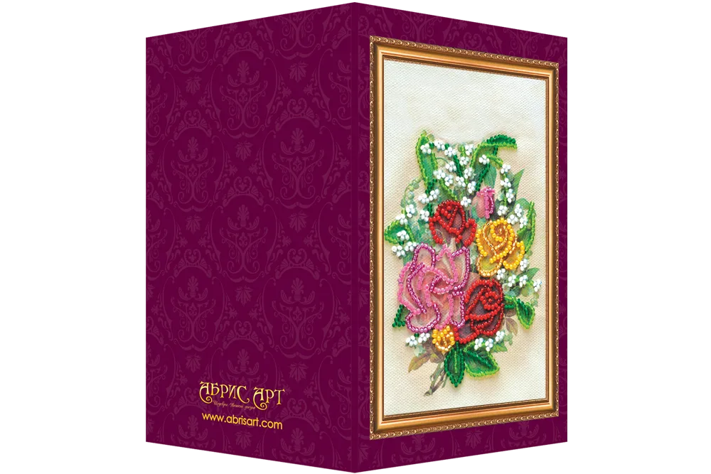 Postcards Bead Embroidery Kit Postcard Bead embroidery kit Congratulations – 11