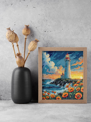 Cross Stitch Kit Cross-stitch kits Silence has color